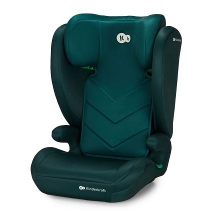 KINDERKRAFT - Fotelik samochodowy I-SPARK i-Size (100-150 cm) zielony