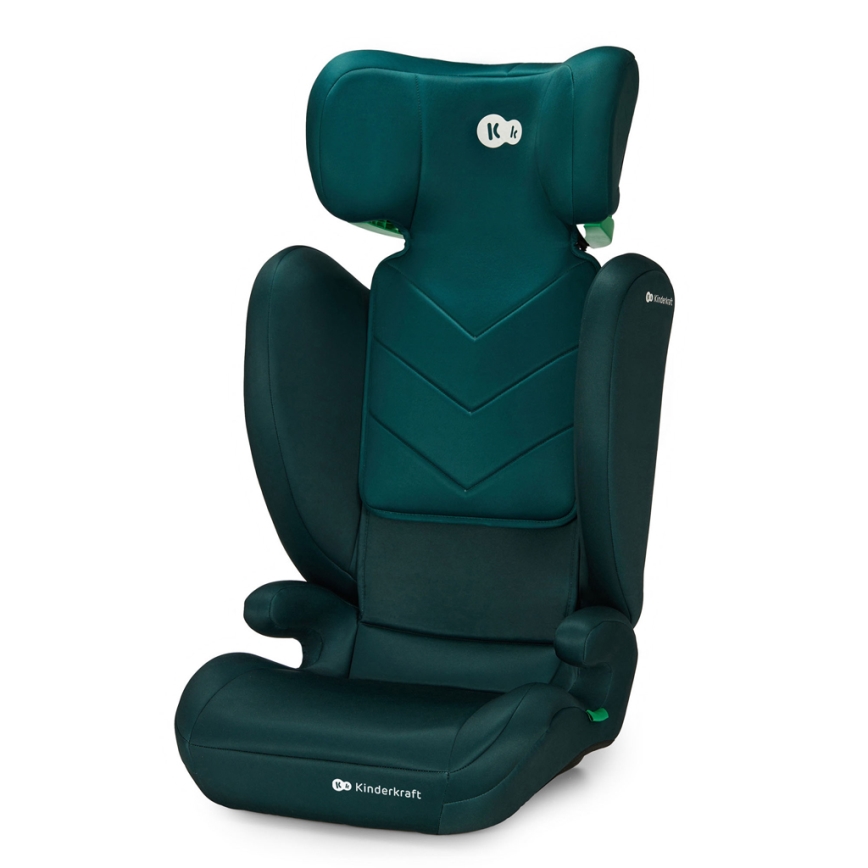 KINDERKRAFT - Fotelik samochodowy I-SPARK i-Size (100-150 cm) zielony