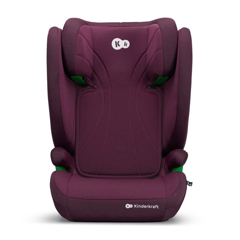 KINDERKRAFT - Fotelik samochodowy JUNIOR FIX 2 (100-150 cm) Cherry pearl