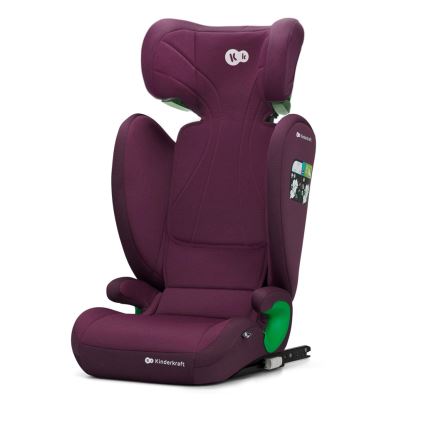 KINDERKRAFT - Fotelik samochodowy JUNIOR FIX 2 (100-150 cm) Cherry pearl
