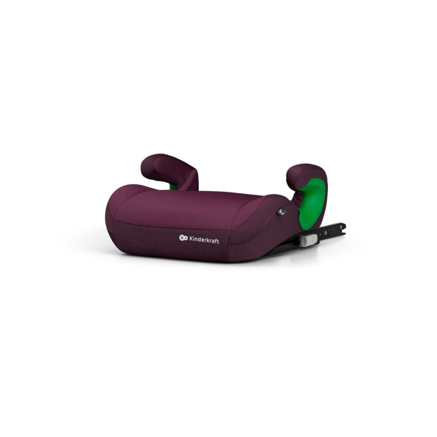KINDERKRAFT - Fotelik samochodowy JUNIOR FIX 2 (100-150 cm) Cherry pearl