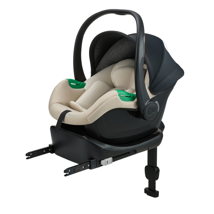 KINDERKRAFT - Fotelik samochodowy MINK PRO 2 40-87 cm (0-13 kg) beżowy
