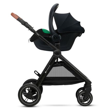 KINDERKRAFT - Fotelik samochodowy MINK PRO 2 40-87 cm (0-13 kg) czarny