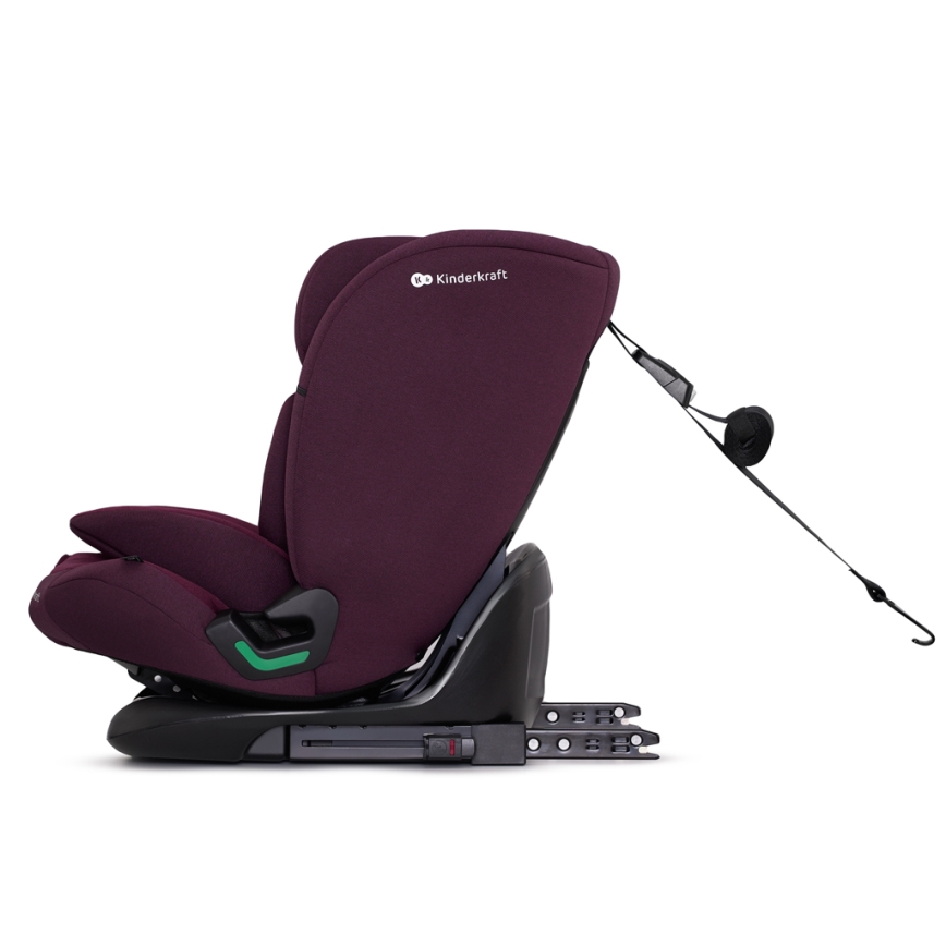 KINDERKRAFT - Fotelik samochodowy ONETO 3 i-Size (76-150 cm) + Isofix Cherry pearl