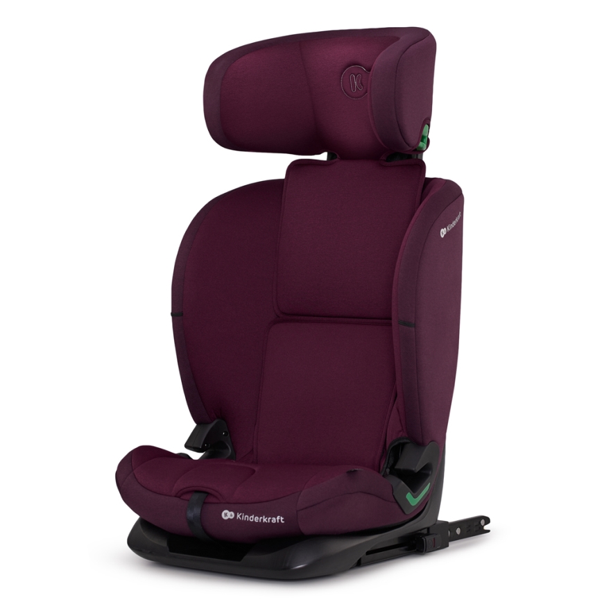 KINDERKRAFT - Fotelik samochodowy ONETO 3 i-Size (76-150 cm) + Isofix Cherry pearl