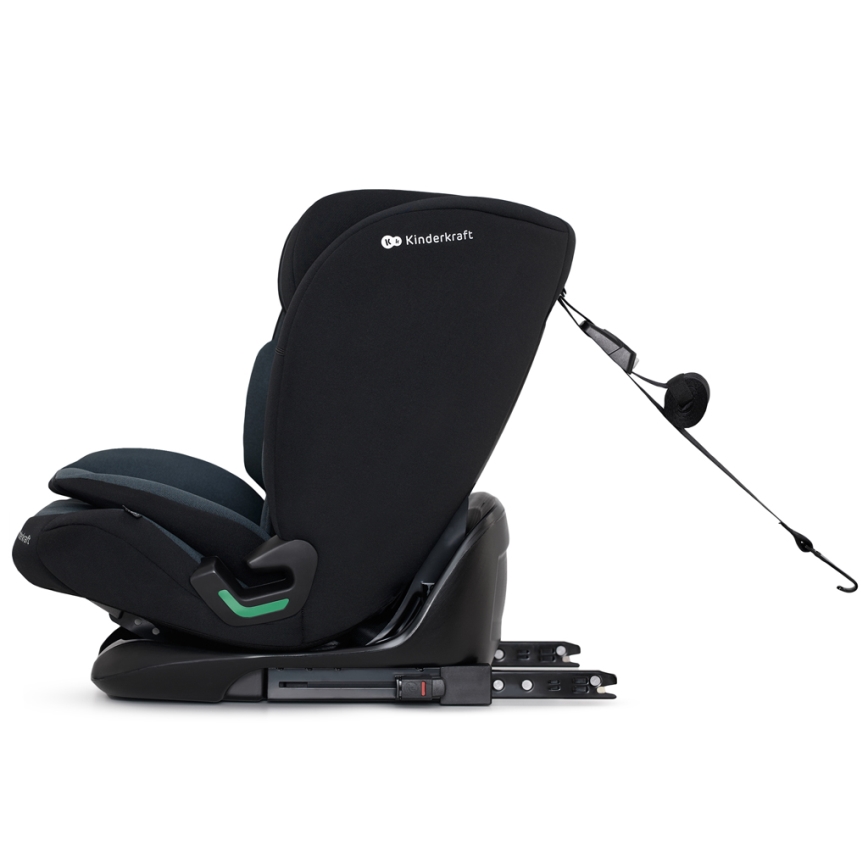 KINDERKRAFT - Fotelik samochodowy ONETO 3 i-Size (76-150 cm) + Isofix Graphite black