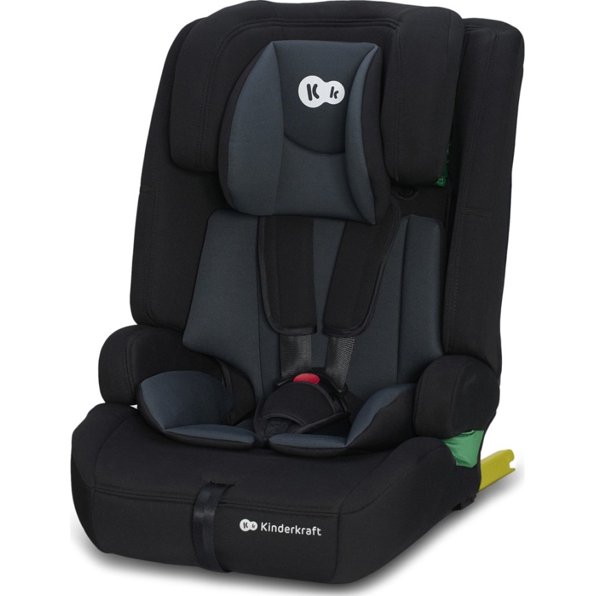 KINDERKRAFT - Fotelik samochodowy SAFETY FIX 2 i-Rozmiar (76-150 cm) czarny