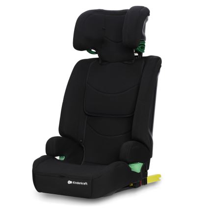 KINDERKRAFT - Fotelik samochodowy SAFETY FIX 2 i-Rozmiar (76-150 cm) czarny
