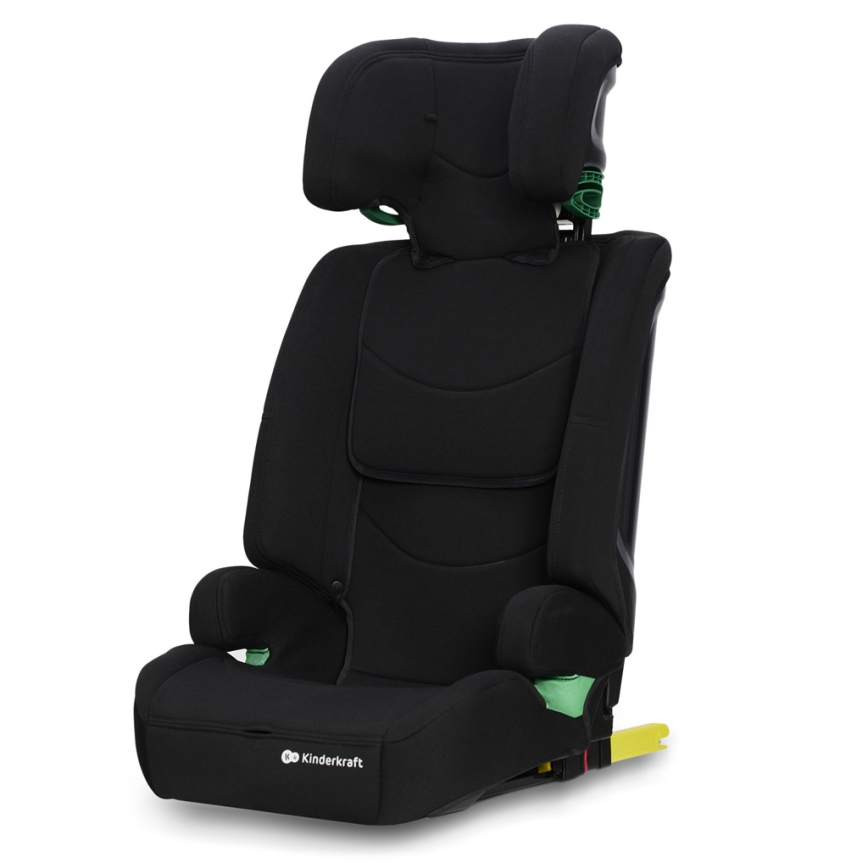 KINDERKRAFT - Fotelik samochodowy SAFETY FIX 2 i-Rozmiar (76-150 cm) czarny