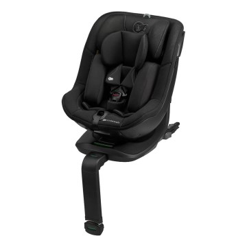 KINDERKRAFT - Fotelik samochodowy z obrotową bazą I-GUARD i-Size 40-105 cm czarny