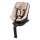 KINDERKRAFT - Fotelik samochodowy z obrotową bazą I-GUARD PRO i-Size 61-105 cm beżowy