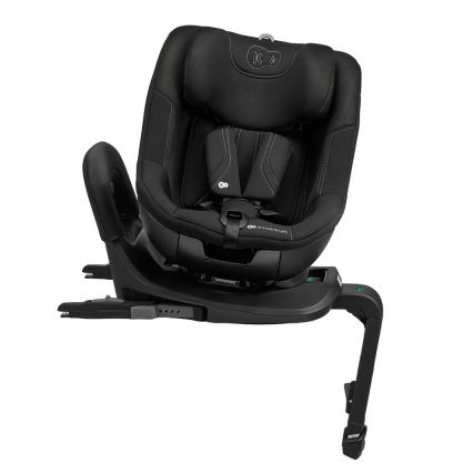KINDERKRAFT - Fotelik samochodowy z obrotową bazą I-GUARD PRO i-Size 61-105 cm czarny