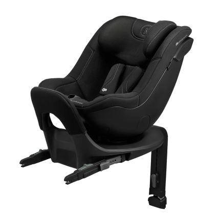 KINDERKRAFT - Fotelik samochodowy z obrotową bazą I-GUARD PRO i-Size 61-105 cm czarny