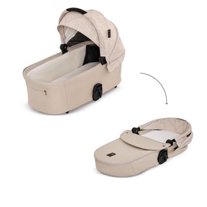KINDERKRAFT - Kombinowany wózek 2w1 NEA 2 Dune Whisper Bizuu