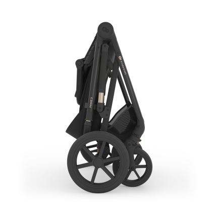 KINDERKRAFT - Kombinowany wózek 3w1 PRIME 3 Venezian Czarny