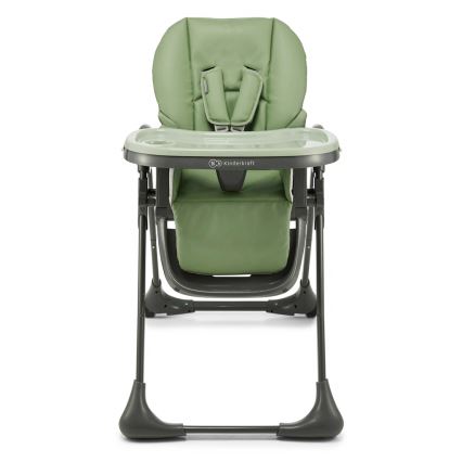 KINDERKRAFT - Krzesełko do karmienia 2w1 TUMMIE zielone