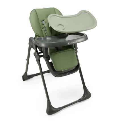 KINDERKRAFT - Krzesełko do karmienia 2w1 TUMMIE zielone