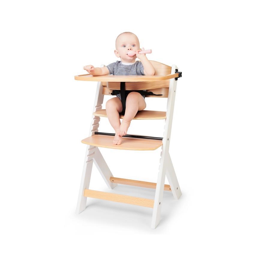 KINDERKRAFT - Krzesełko do karmienia ENOCK białe