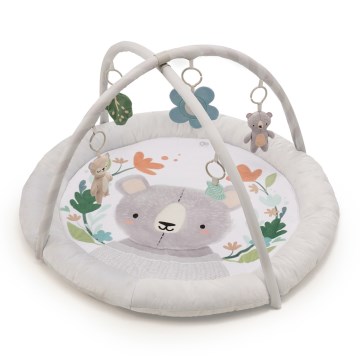 KINDERKRAFT - Mata do zabawy COZYPLAY dla dzieci, szara