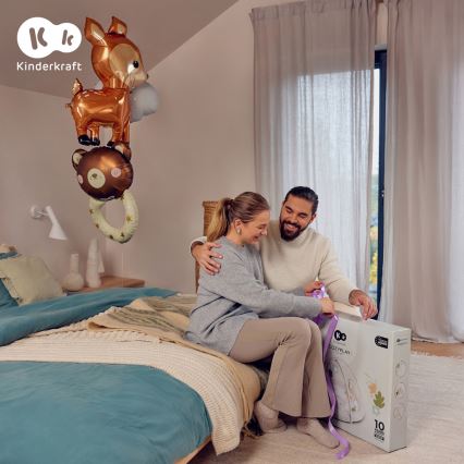 KINDERKRAFT - Mata do zabawy COZYPLAY dla dzieci, szara