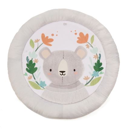 KINDERKRAFT - Mata do zabawy COZYPLAY dla dzieci, szara