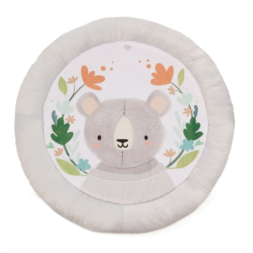 KINDERKRAFT - Mata do zabawy COZYPLAY dla dzieci, szara