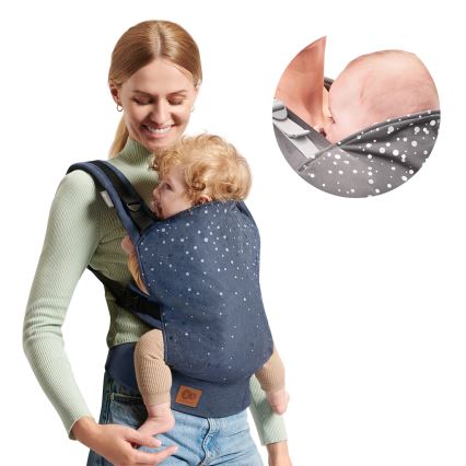 KINDERKRAFT - Nosidełko NINO niebieskie