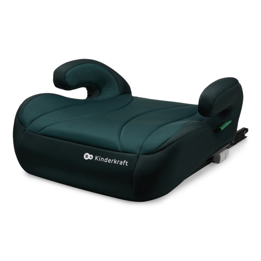 KINDERKRAFT - Poduszka na siedzenie samochodowe I-BOOST i-Size 135-150 cm zielony