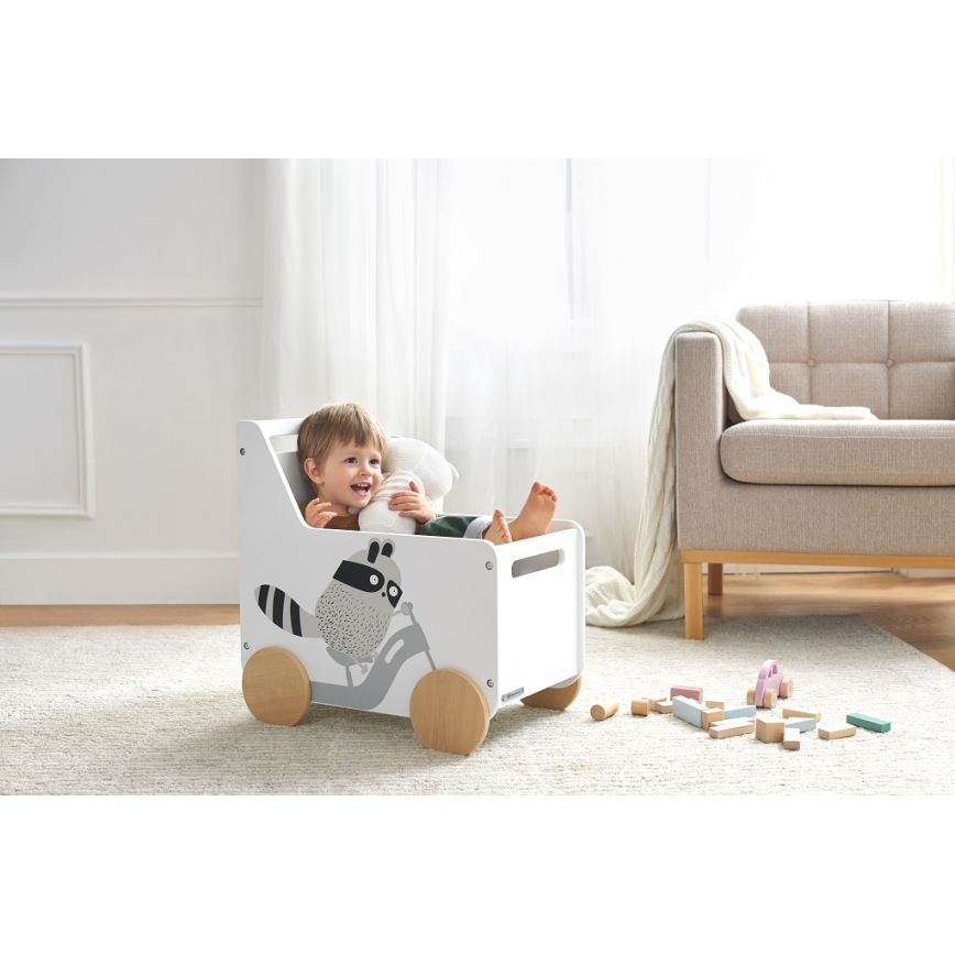 KINDERKRAFT - Pudełko na zabawki RACOON