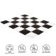 KINDERKRAFT - Puzzle piankowe LUNO 30 szt. czarne/białe