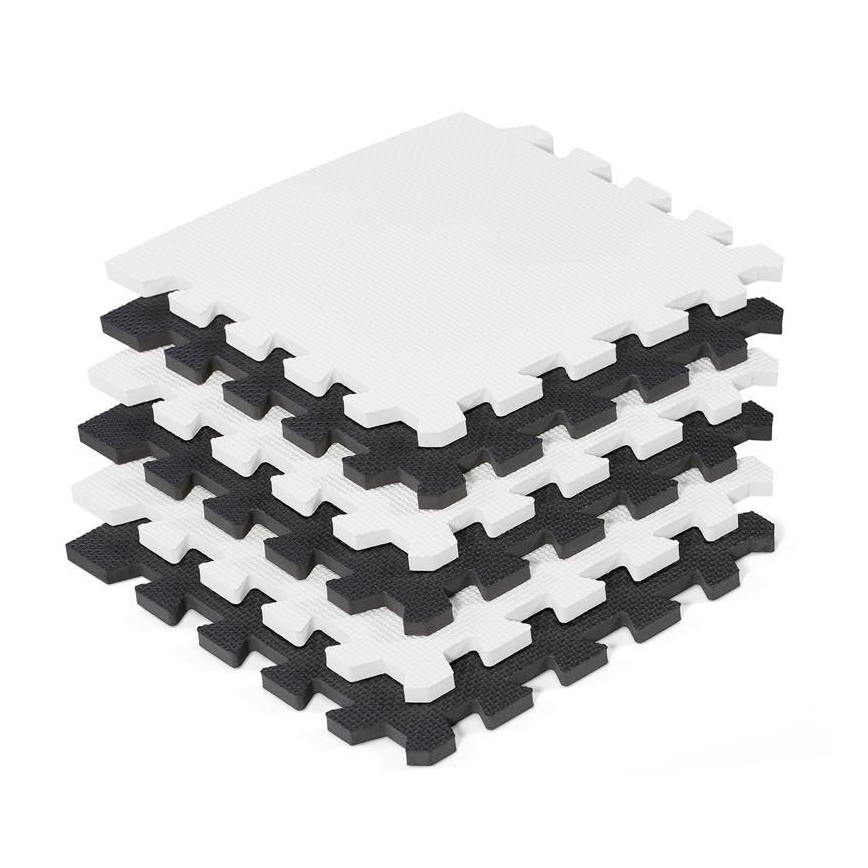 KINDERKRAFT - Puzzle piankowe LUNO 30 szt. czarne/białe