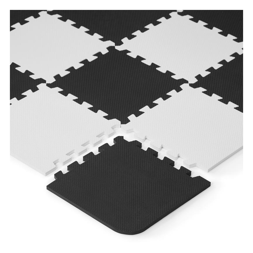 KINDERKRAFT - Puzzle piankowe LUNO 30 szt. czarne/białe