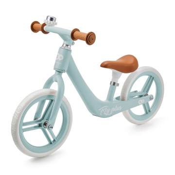 KINDERKRAFT - Rowerek do pchania FLY PLUS Baby blue