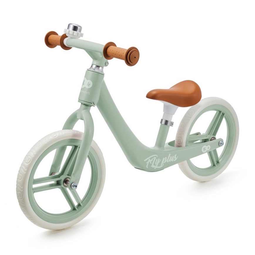 KINDERKRAFT - Rowerek do pchania FLY PLUS Fresh mint