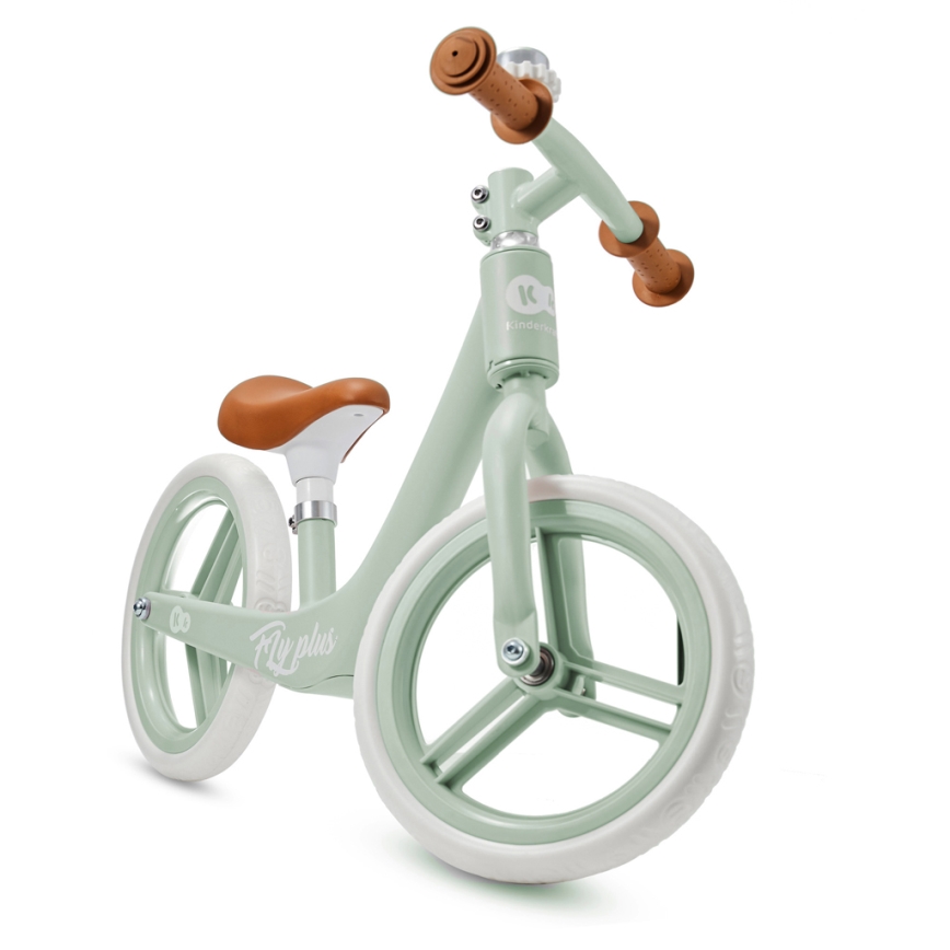 KINDERKRAFT - Rowerek do pchania FLY PLUS Fresh mint