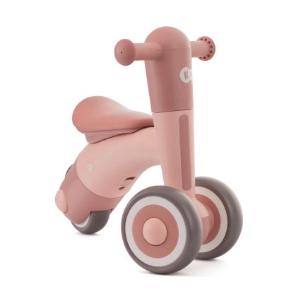 KINDERKRAFT - Rowerek do pchania MINIBI Premium różowy