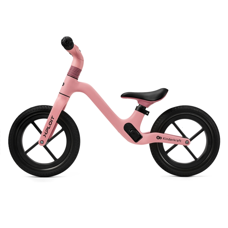 KINDERKRAFT - Rowerek do pchania XPLOIT Bubblegum pink