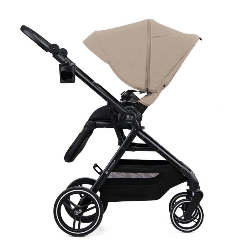 KINDERKRAFT SELECT - Wózek wielofunkcyjny 2w1 YOXI Sand beige