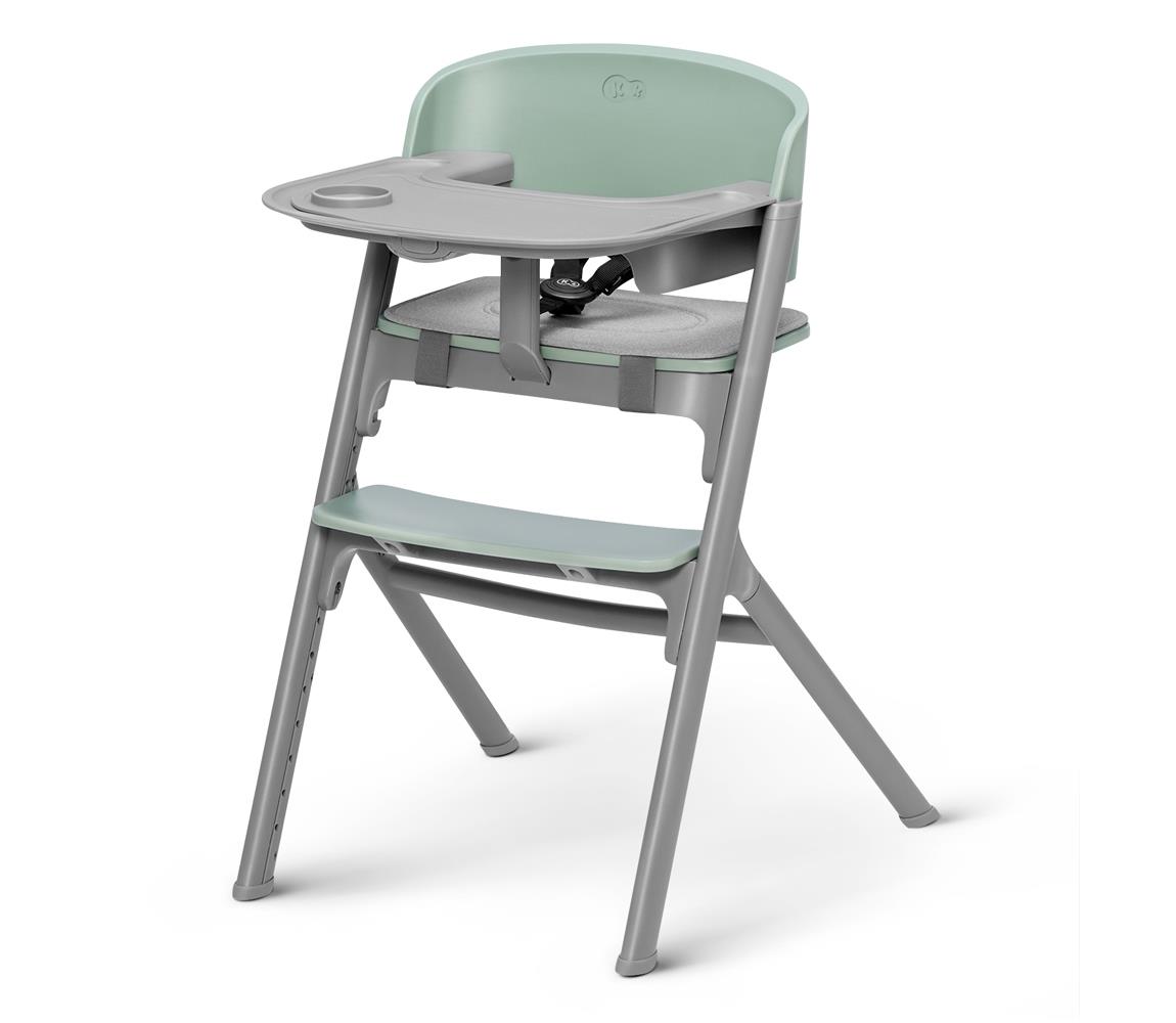 KINDERKRAFT SELECT - Dziecięce krzesełko do karmienia 3 w 1 LIVY Premium Olive green