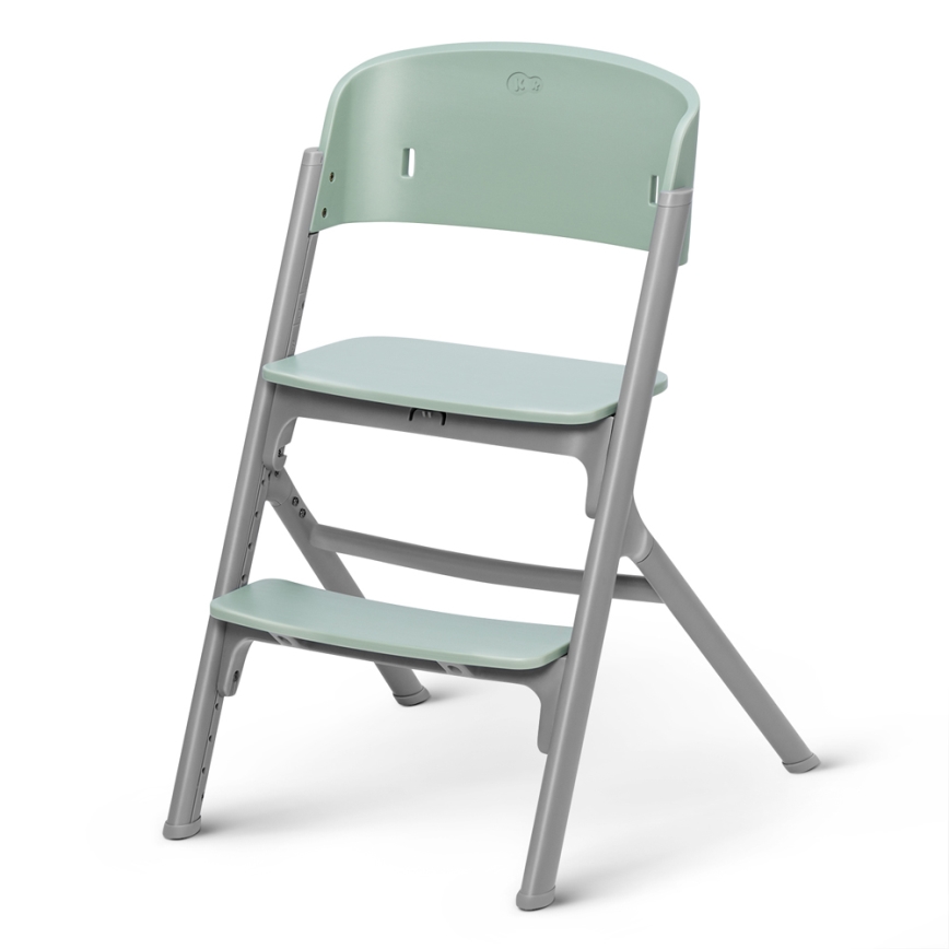 KINDERKRAFT SELECT - Dziecięce krzesełko do karmienia 3 w 1 LIVY Premium Olive green