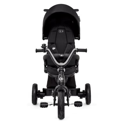 KINDERKRAFT SELECT - Dziecięcy rowerek trójkołowy 5w1 EASYTWIST Premium czarny