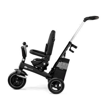 KINDERKRAFT SELECT - Dziecięcy rowerek trójkołowy 5w1 EASYTWIST Premium czarny