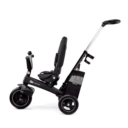 KINDERKRAFT SELECT - Dziecięcy rowerek trójkołowy 5w1 EASYTWIST Premium czarny