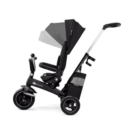 KINDERKRAFT SELECT - Dziecięcy rowerek trójkołowy 5w1 EASYTWIST Premium czarny