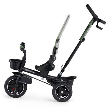 KINDERKRAFT SELECT - Dziecięcy rowerek trójkołowy SPINSTEP Premium zielony