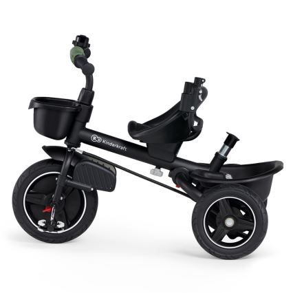 KINDERKRAFT SELECT - Dziecięcy rowerek trójkołowy SPINSTEP Premium zielony