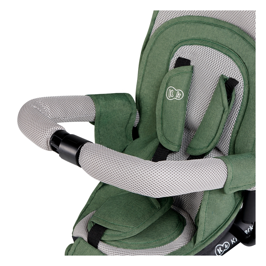 KINDERKRAFT SELECT - Dziecięcy rowerek trójkołowy SPINSTEP Premium zielony