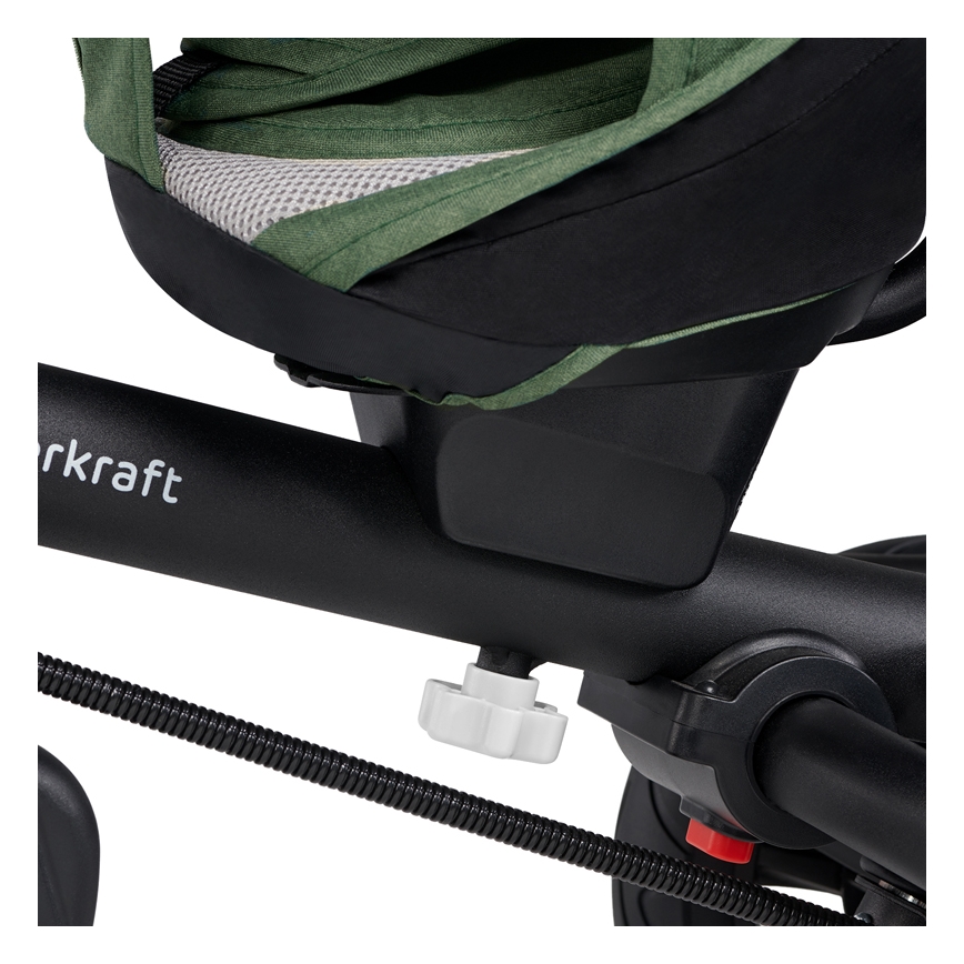 KINDERKRAFT SELECT - Dziecięcy rowerek trójkołowy SPINSTEP Premium zielony