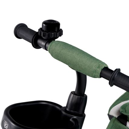 KINDERKRAFT SELECT - Dziecięcy rowerek trójkołowy SPINSTEP Premium zielony