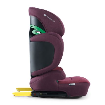 KINDERKRAFT SELECT - Fotelik samochodowy XPAND 2 i-Rozmiar (100-150 cm) Premium Cherry pearl